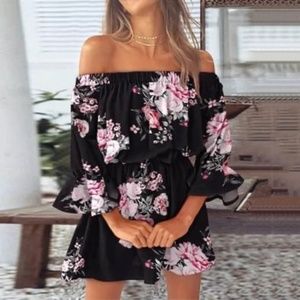 Off shoulder dress